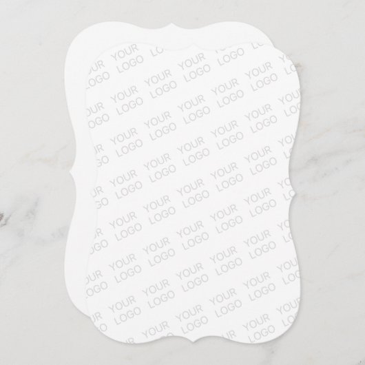 Your Logo Automatically Lightened & Repeating (Front/Back)