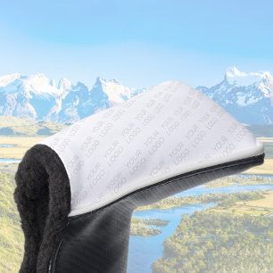 Your Logo Automatically Lightened & Repeating Golf Head Cover