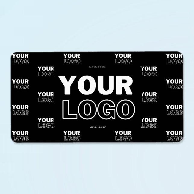 Your Logo & Background Repeating Logo | Black Label (Creator Uploaded)
