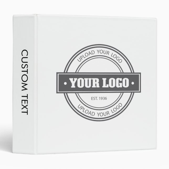 Your logo binder (Front/Spine)