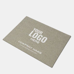 Your Logo Brand Business Company Doormat