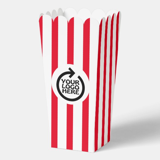 Your Logo Branded Business Favor Boxes (Front)