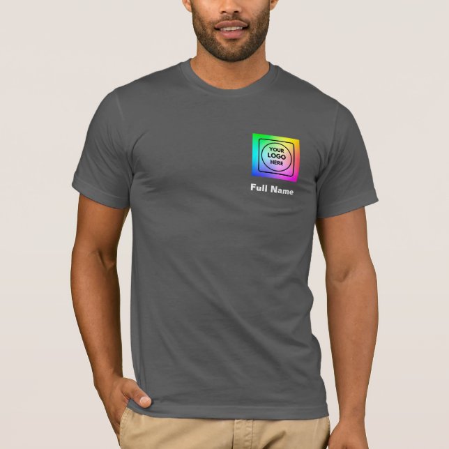 Your Logo Branding Staff T-Shirt (Front)
