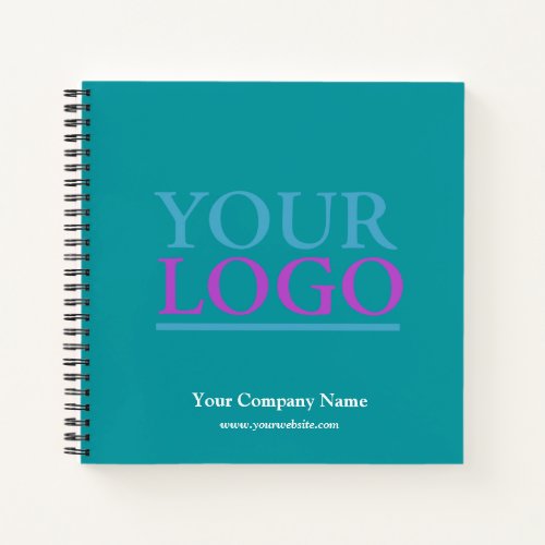 Your Logo BusName  Website Promo Deep Teal Not Notebook