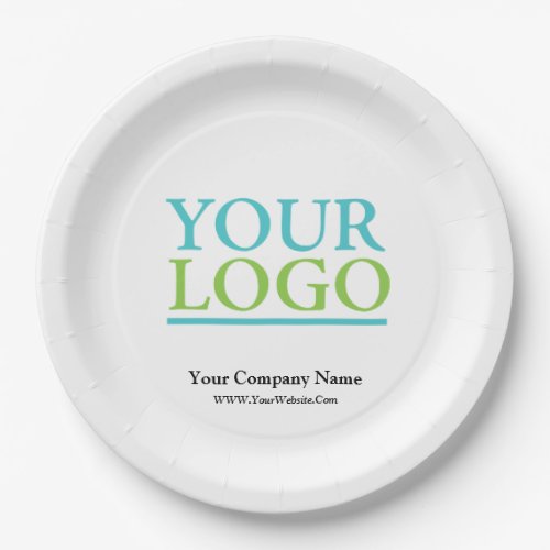 Your Logo Bus Name  Website Promo Paper Plates
