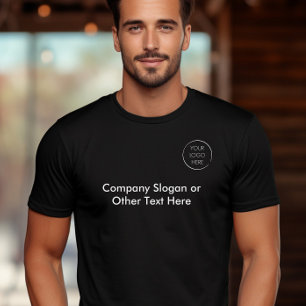 Your Logo Business Branding Promotional Marketing T-Shirt