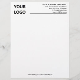 Your Logo Business Company Professional Letterhead