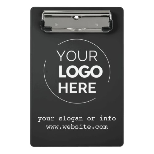 Your Logo  Business Corporate Modern Mini Clipboard