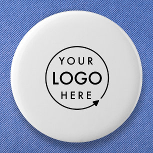Your Logo Business Corporate Modern Minimalist Button