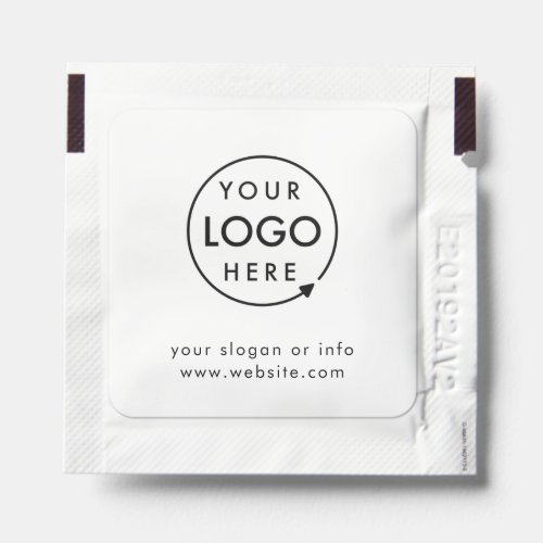 Your Logo  Business Corporate Modern Minimalist Hand Sanitizer Packet