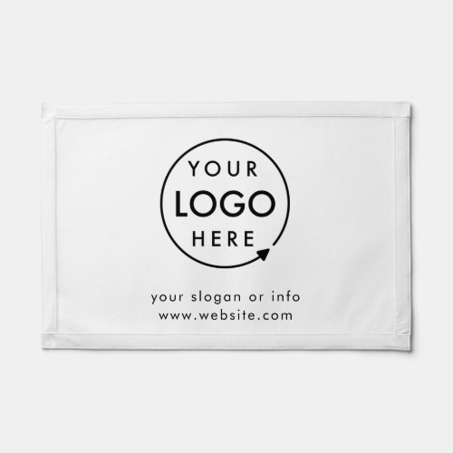 Your Logo  Business Corporate Modern Minimalist Pennant