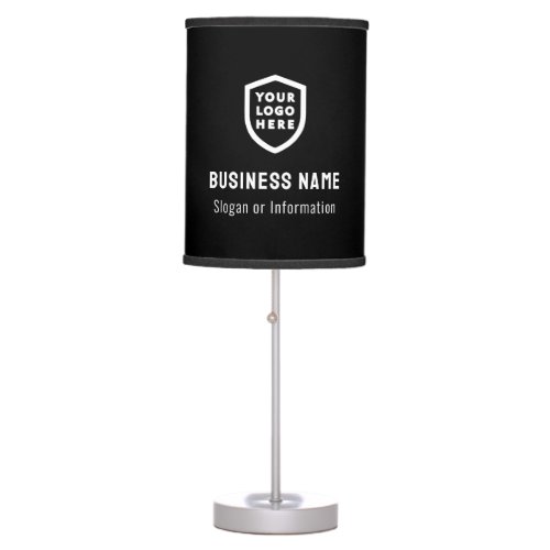 Your Logo  Business Corporate Modern Minimalist Table Lamp