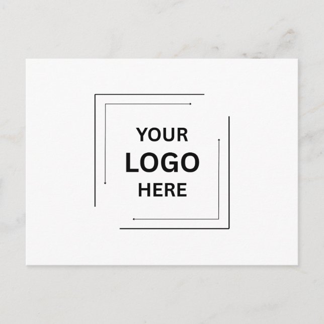 Your Logo | Business Corporate Modern Professional Postcard (Front)