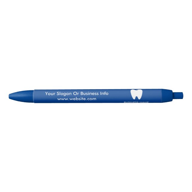 Your Logo | Business Dentist Modern Minimalist Pen (Front)