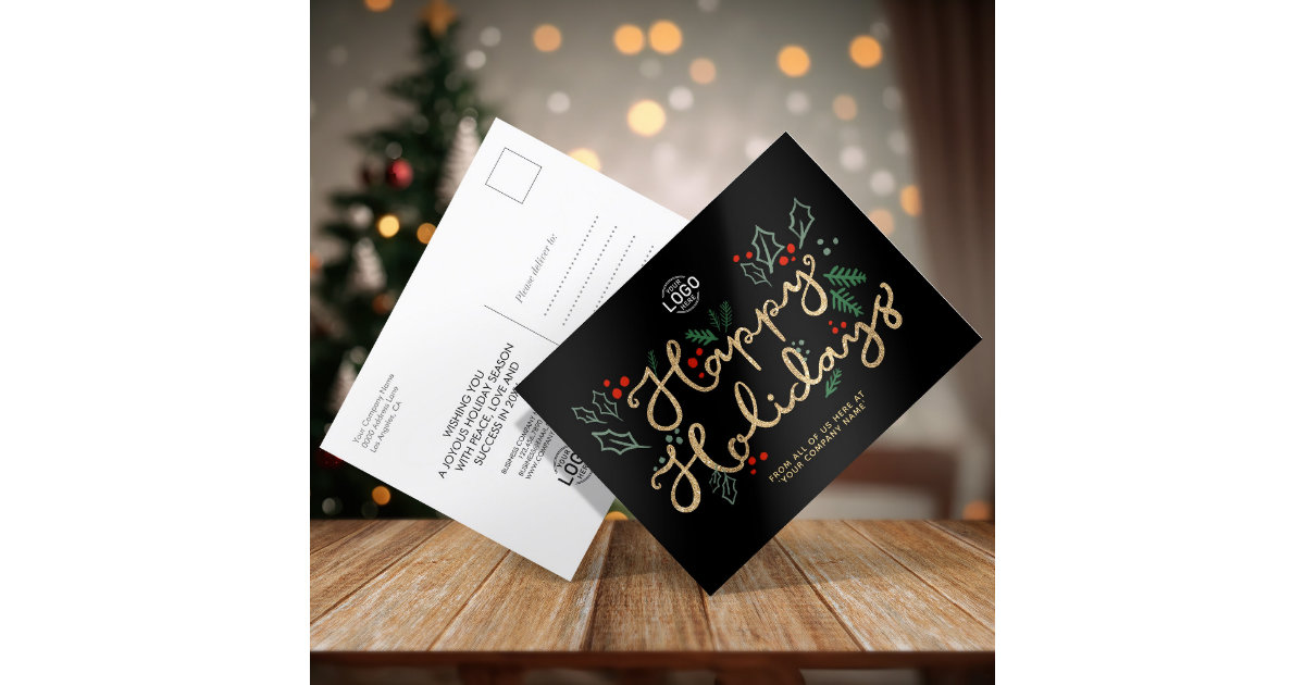 Christmas Holiday Definition Holiday Postcard, Zazzle