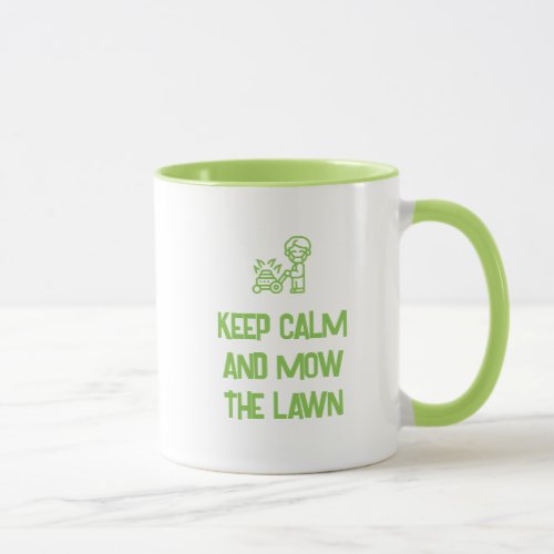 Your Logo Business  Lawn Care Service Qoutes Mug