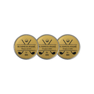 Your Logo Business   Minimalist Golf Club Custom Ball Marker