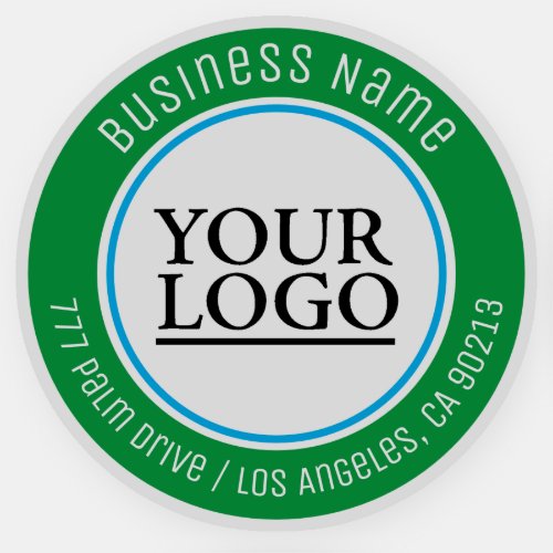 Your Logo Business Name Address Kelley Green St Sticker