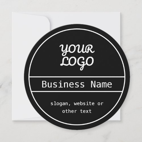 Your Logo  Business Name Unique Editable Design
