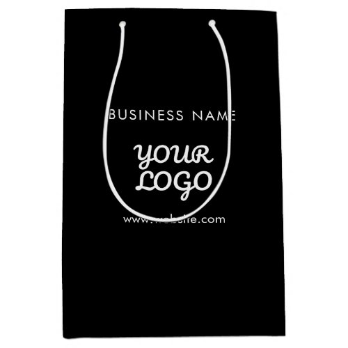 Your Logo Business Name  Website or Slogan Medium Gift Bag
