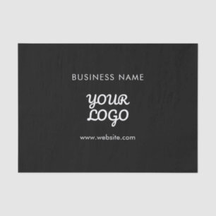 Your Logo Business Name & Website or Slogan Tissue Paper