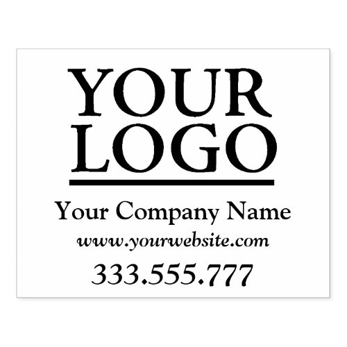 Your Logo Business Name Website Phone Rubber St Rubber Stamp