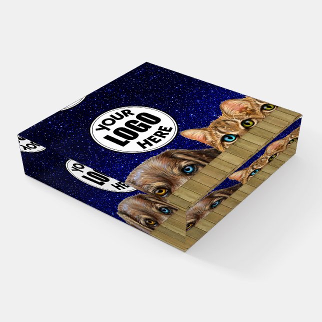 Your Logo Business Paperweight (Angled)