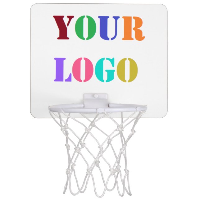 Your Logo Business Promotion Mini Basketball Hoop (Front)