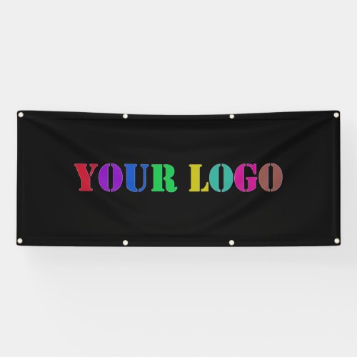 Your Logo Business Promotional Banner Choose Color