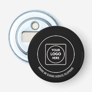 Your Logo Business Promotional Black Design Bottle Opener
