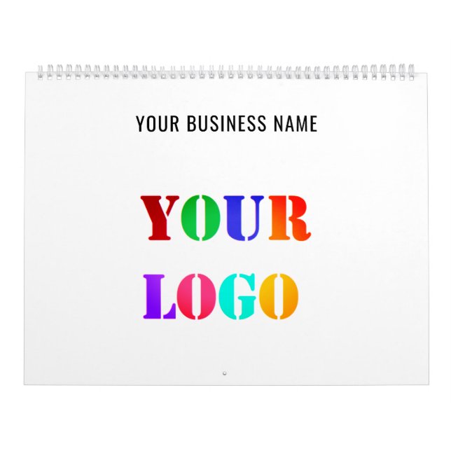 Your Logo Business Promotional Calendar Example (Cover)