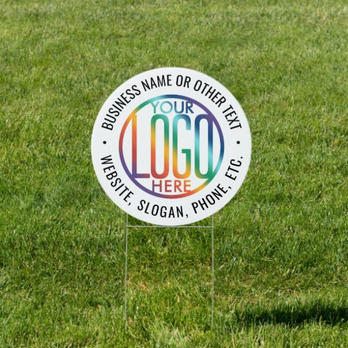 Your Logo Business Promotional Marketing Yard Sign