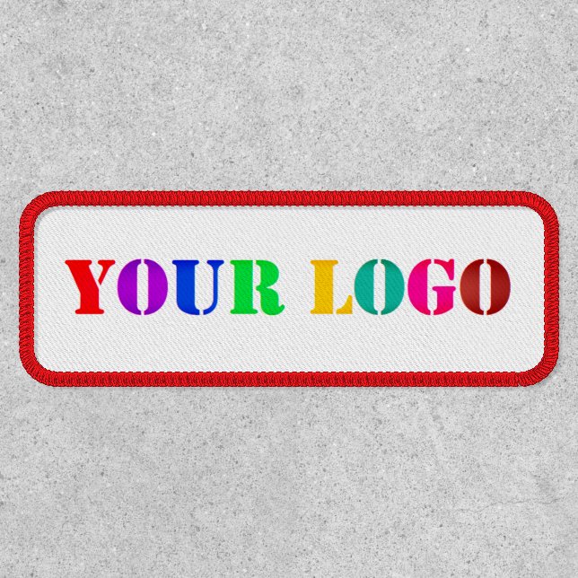 Your Logo Business Promotional Patch Example (Front)