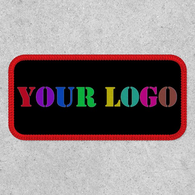 Your Logo Business Promotional Patch Example (Front)