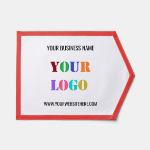 Your Logo Business Promotional Pennant Example