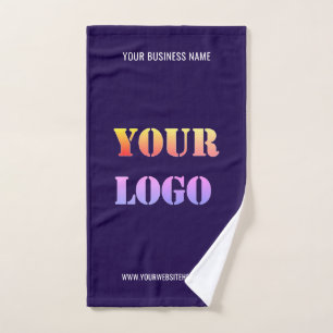 Your Logo Business Promotional Personalized Modern Bath Towel Set