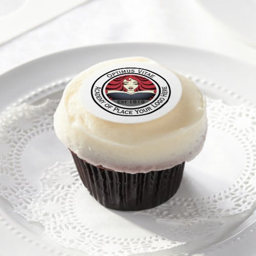 Your logo Company Business Branded Event Party Edible Frosting Rounds