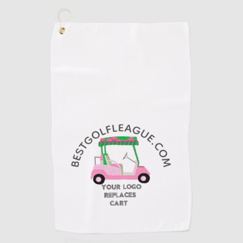 Your Logo Company Promotion League Website Golf Towel