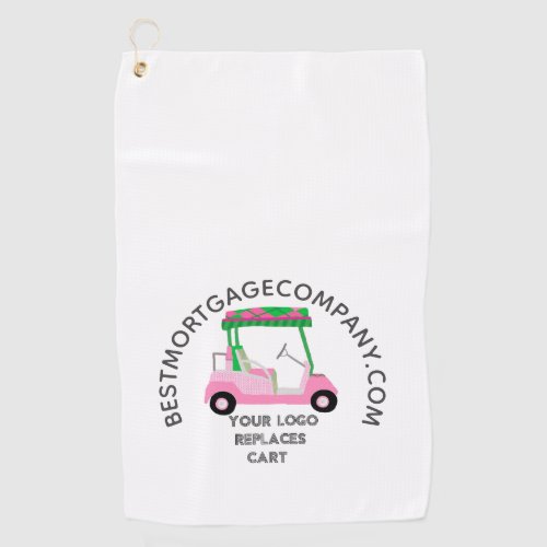 Your Logo Company Promotion League Website  Golf Towel
