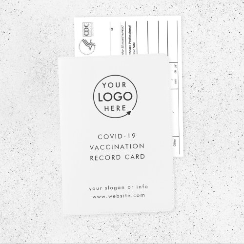 Your Logo Covid_19 Vaccination Record Card Holder