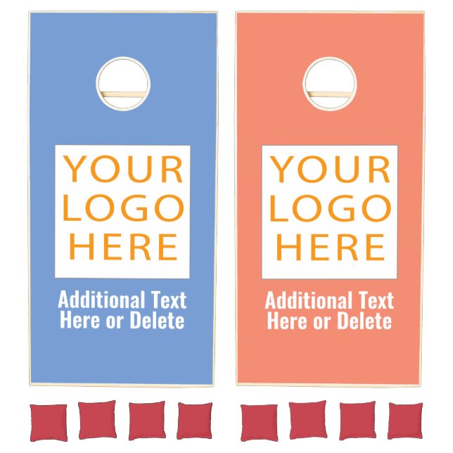 Your Logo Custom Business Cornhole Set (Set)