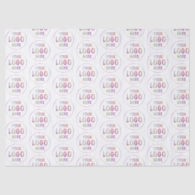 Your Logo Custom Business Promotional Branding Tissue Paper (Front)