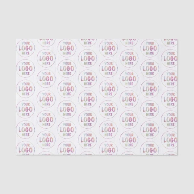 Your Logo Custom Business Promotional Branding Tissue Paper (Front)