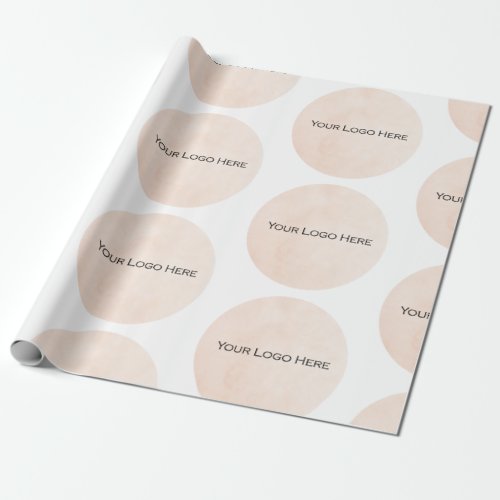 Your Logo Custom Business Promotional Branding Wrapping Paper