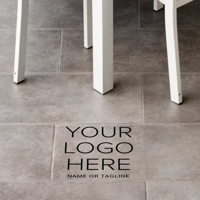 Your Logo Custom Floor Decals (Restaurant)