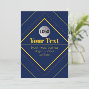 Your Logo & Customizable Design Template