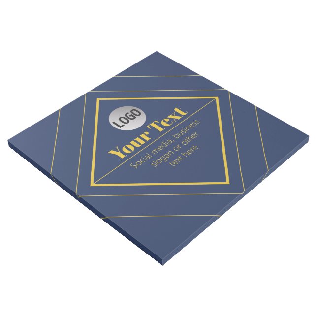 Your Logo & Customizable Design Template Gallery Wrap (3/4)