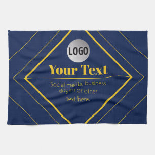 Your Logo & Customizable Design Template Kitchen Towel