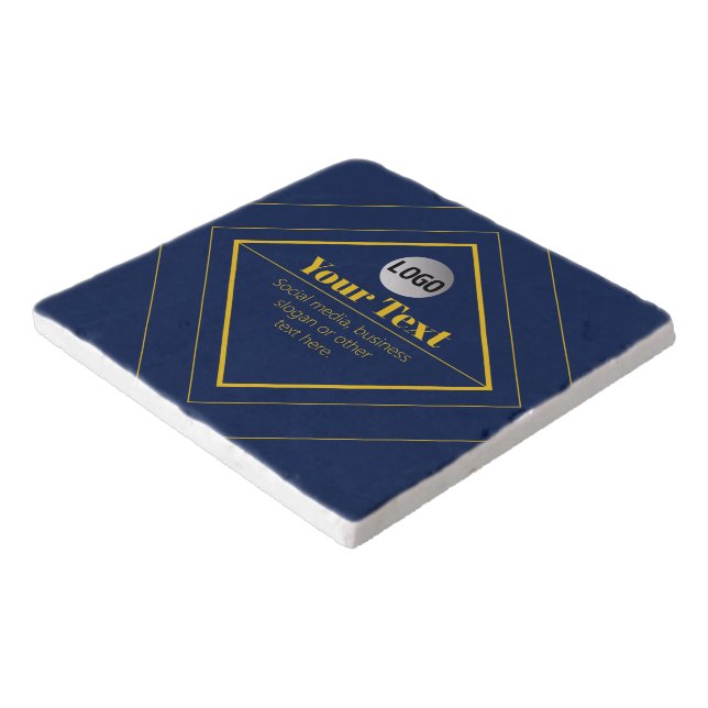Your Logo & Customizable Design Template Trivet (Corner)