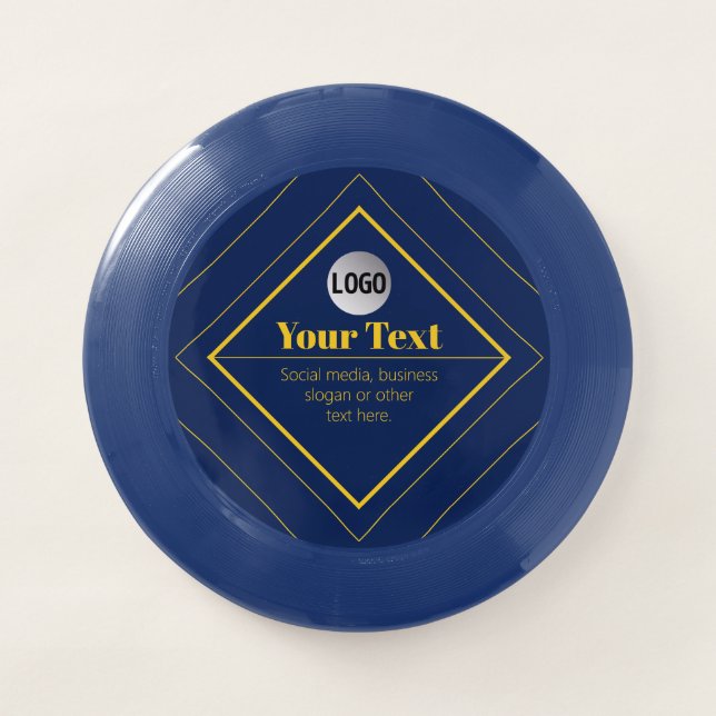Your Logo & Customizable Design Template Wham-O Frisbee (Front)